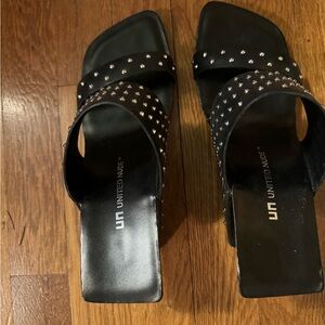 Very cool United Nude pumps. Size 39. Black with silver studs. Worn once.